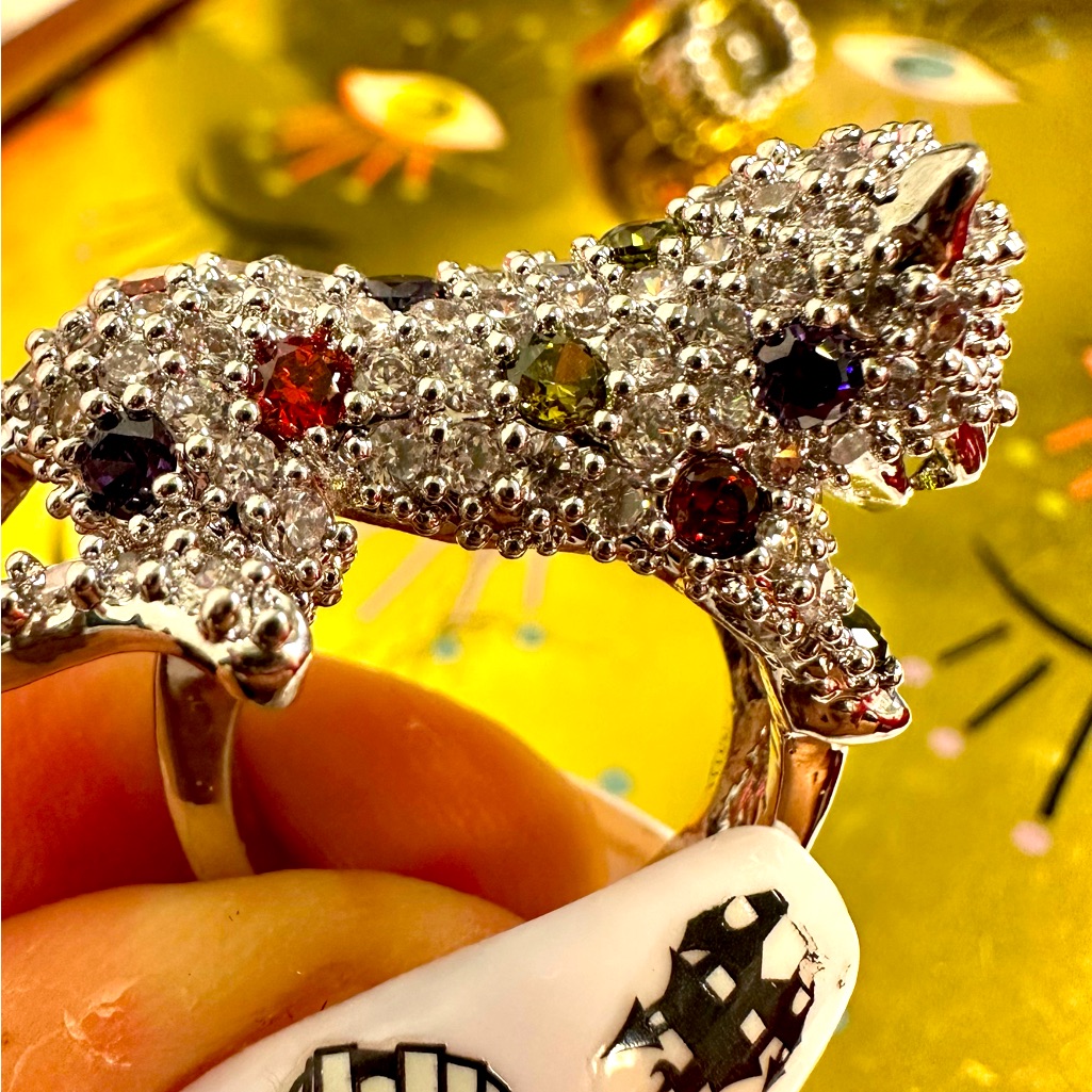 Statement Panther Ring